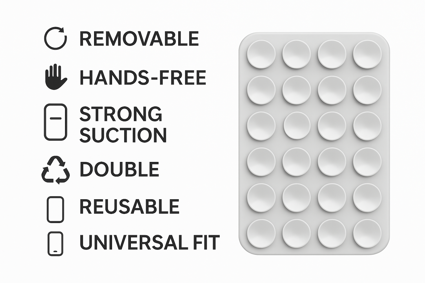 NanoGrip™ - Stick Your Phone Anywhere